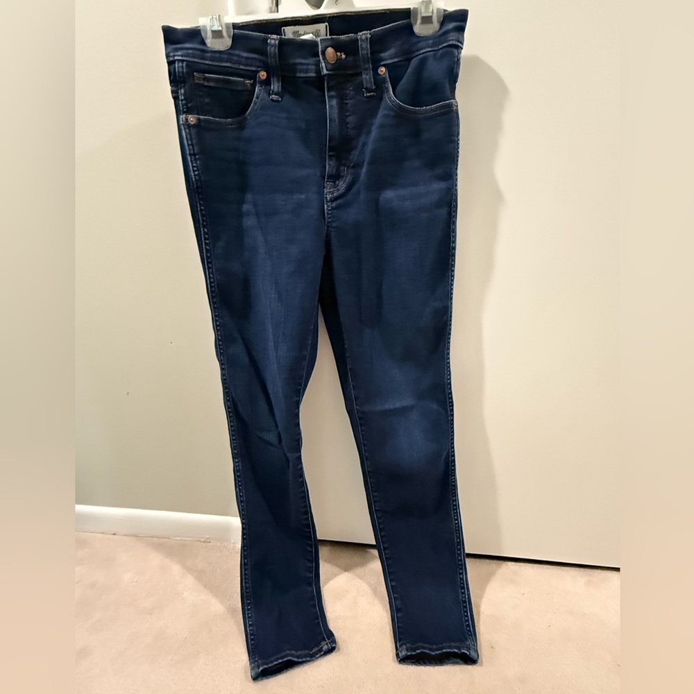 Madewell Dark Blue Skinny Jeans